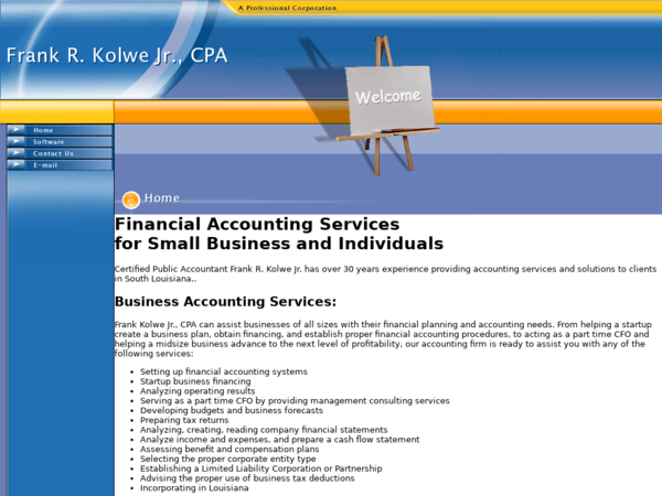 Frank R. Kolwe Jr., CPA