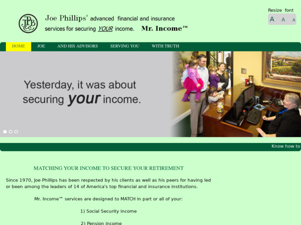 Joe Phillips Insured Retirement