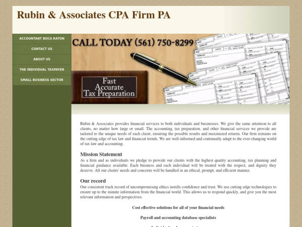 Rubin & Associates CPA Firm PA