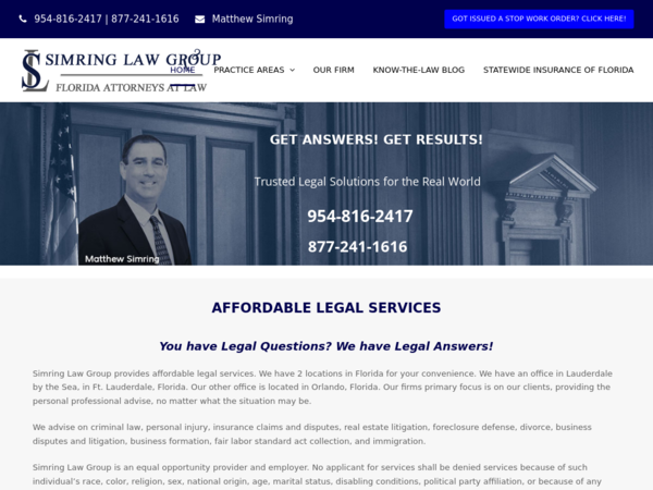 Simring Law Group