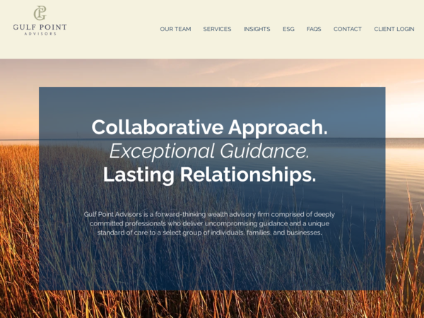 Gulf Point Advisors | Private Wealth Investment Management