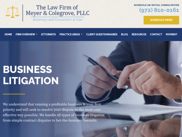 The Law Firm of Meyer & Colegrove,pllc