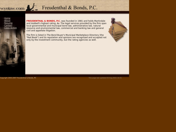 Freudenthal & Bonds Pc