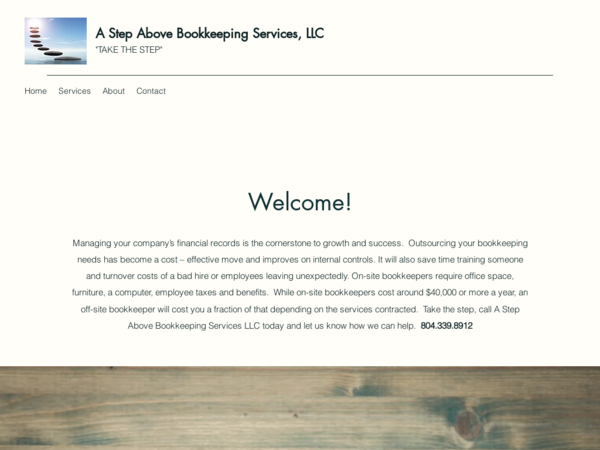 A Step Above Bookkeeping Services