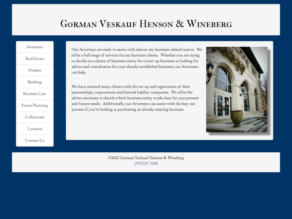 Gorman Veskauf Henson Wineberg