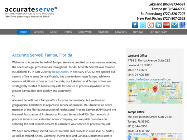 Accurate Serve Tampa