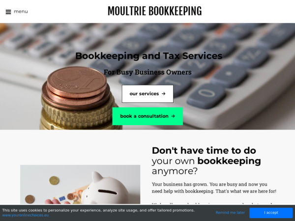 Moultrie Bookkeeping