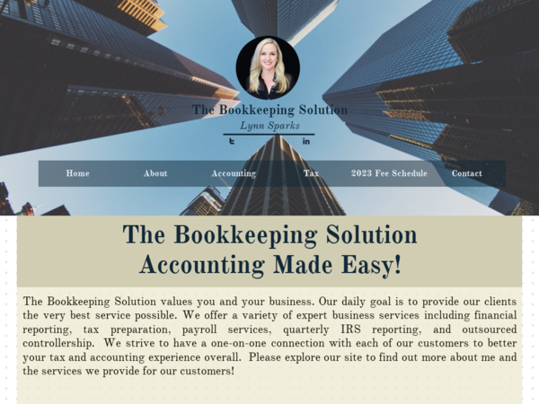The Bookkeeping Solution