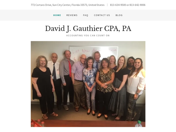 Gauthier David J Cpa, PA