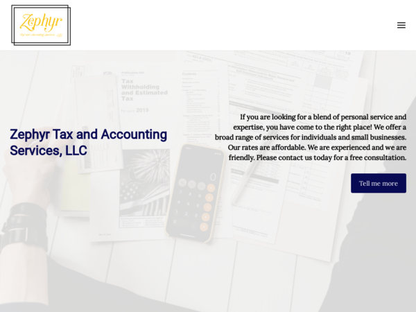 Zephyr Tax and Accounting Services