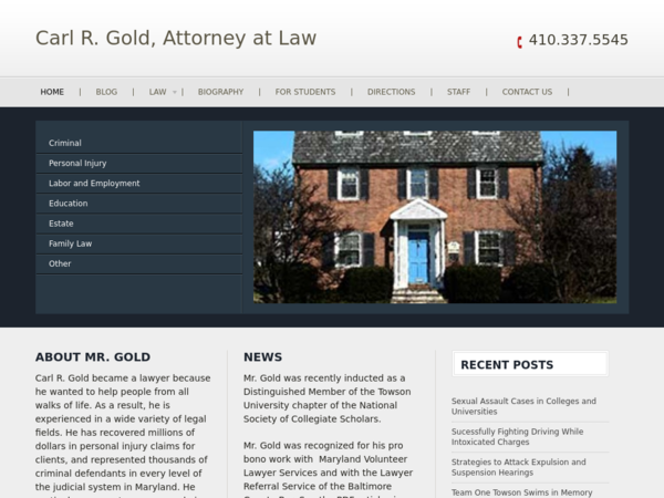 The Law Offices of Carl R. Gold