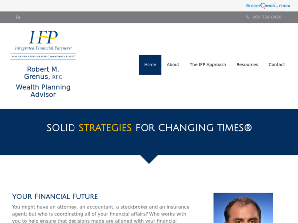 Integrated Financial Partners: Robert M. Grenus