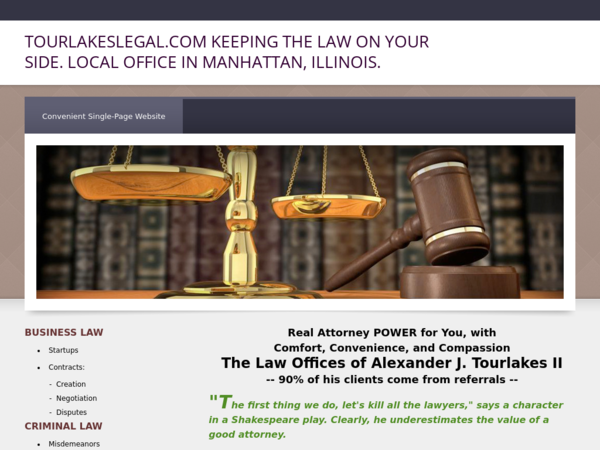 Alex Tourlakes Law Office