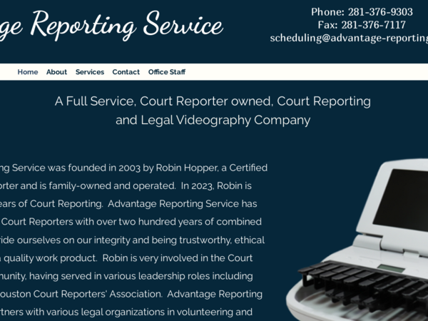 Advantage Reporting Service