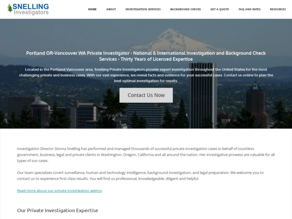 Snelling Private Investigators & Background Services