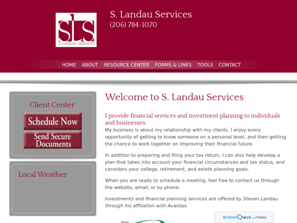 S Landau Services - Tax Preparation