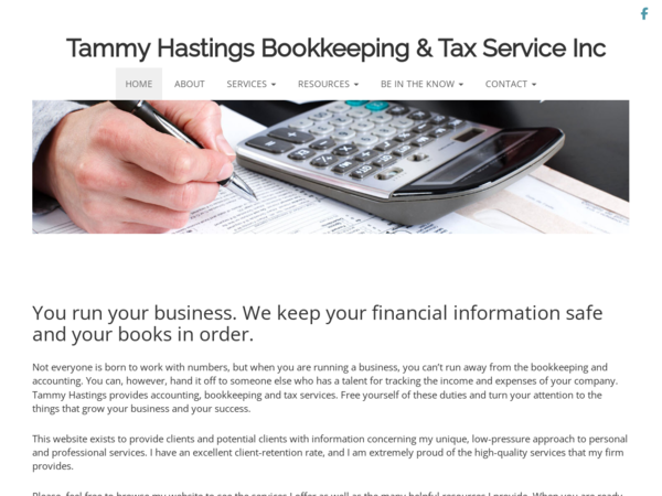 Tammy Hastings Bookkeeping and Tax Service