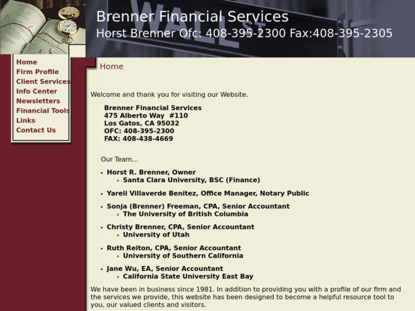 Brenner Financial Services
