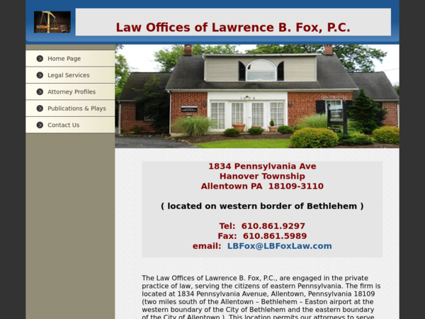Law Offices of Lawrence B. Fox