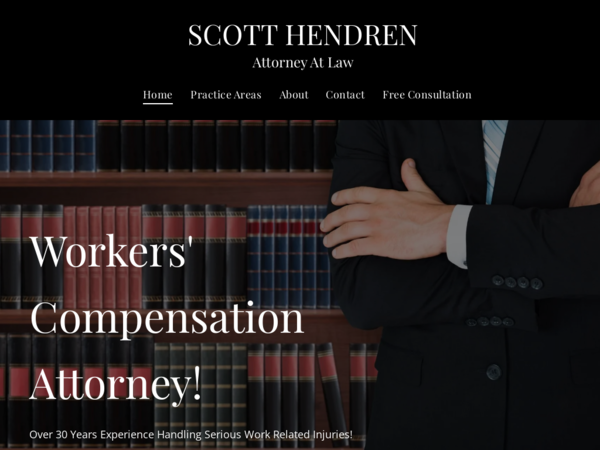 Workers' Compensation Law Office; Scott A Hendren
