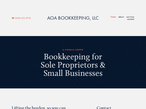 AOA Bookkeeping