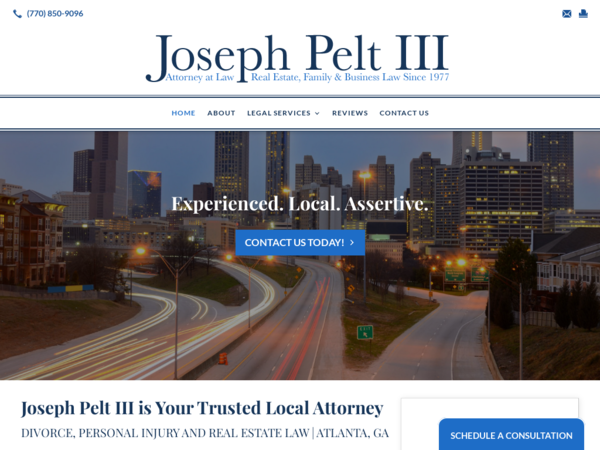 Joseph Pelt III Attorney At Law