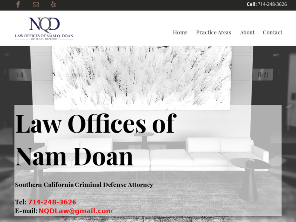Law Offices of Nam Q. Doan | OC Legal Defense