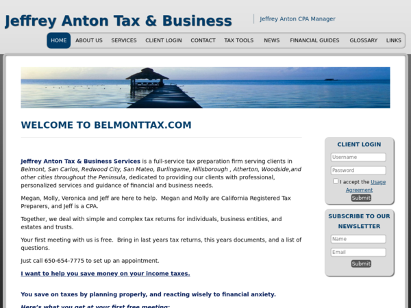 Jeffrey Anton Tax & Bus Services