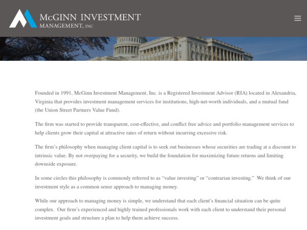 Mc Ginn Investment Management