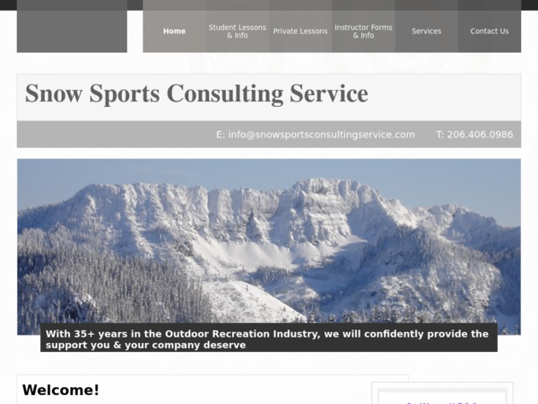 Snow Sports Consulting Service