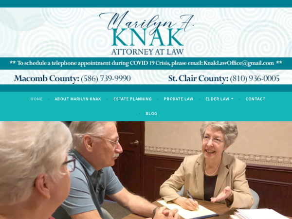 Marilyn A Knak - Attorney and Counselor at Law