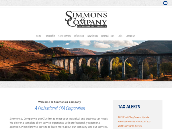 Simmons & Company, A Professional CPA Corporation