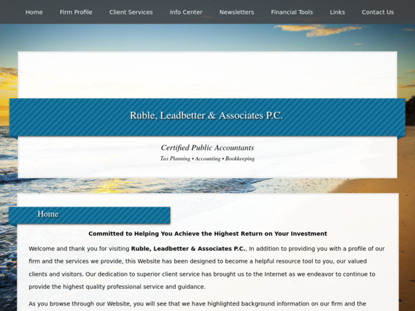 Ruble Leadbetter & Associates Pc