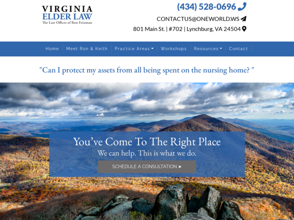Virginia Elder Law, PLC / Law Offices of Ron Feinman