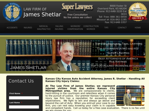 Shetlar James R Law Offices