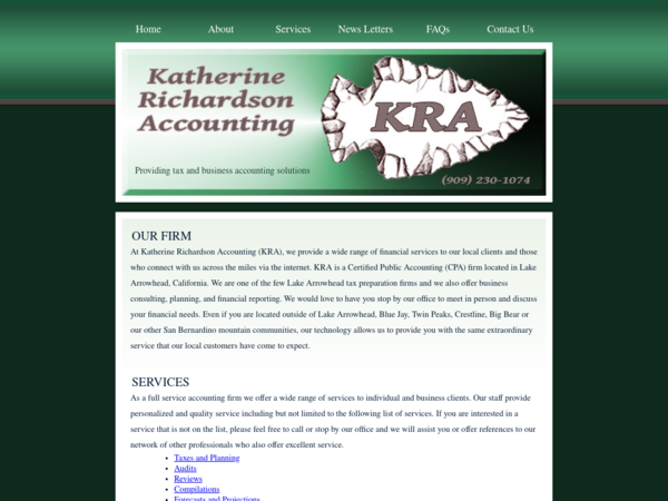 Katherine Richardson Accounting