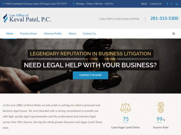 Attorney Keval Patel Law Firm