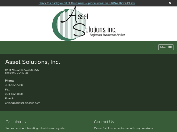 Asset Solutions