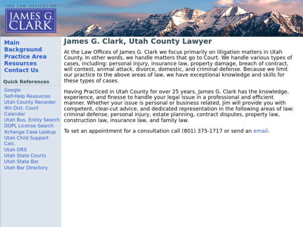 James G Clark Law Office