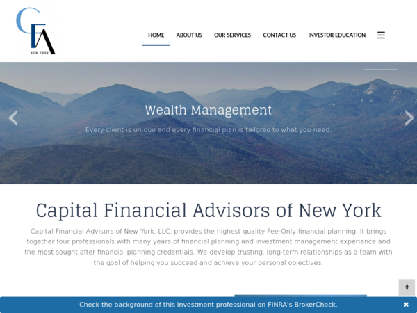 Capital Financial Advisors of New York