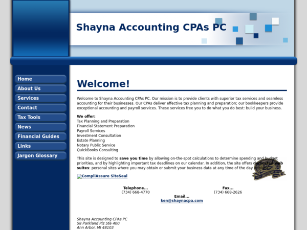 Shayna Accounting Services