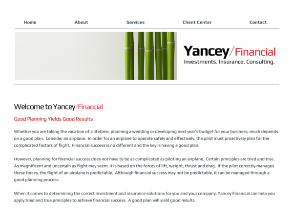 Yancey Financial