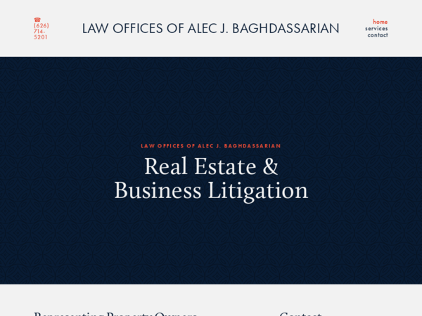 Law Offices of Alec J. Baghdassarian