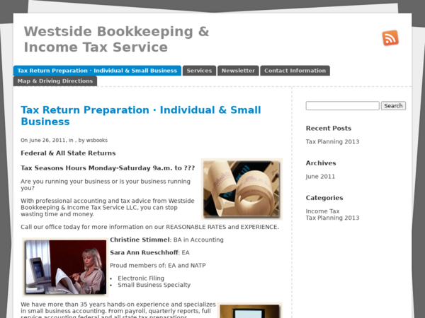 Westside Bookkeeping & Tax Services