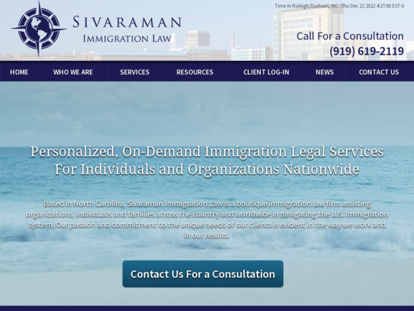 Sivaraman Immigration Law