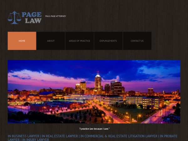 Paul Page, Attorney at Law