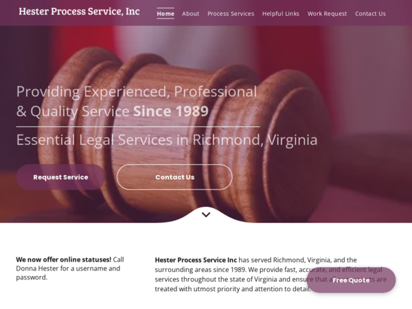 Hester Process Service