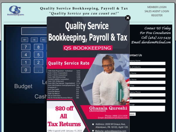 Quality Service Bookkeeping, Payroll & Tax