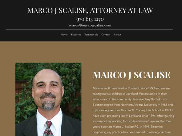 Marco J Scalise | Attorney at Law