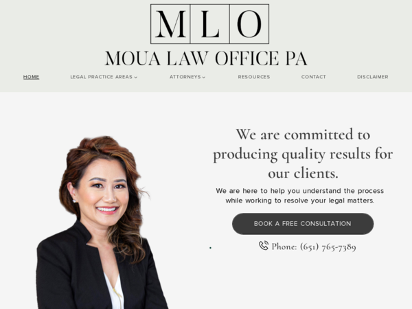 Moua Law Office PA
